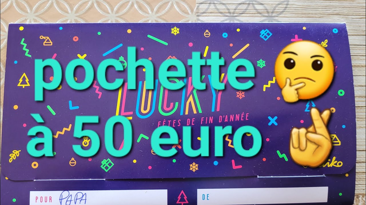 pochette à 50 euro 🤞 #grattage #jeu #fdj 😙😚🤑🤑🥰
