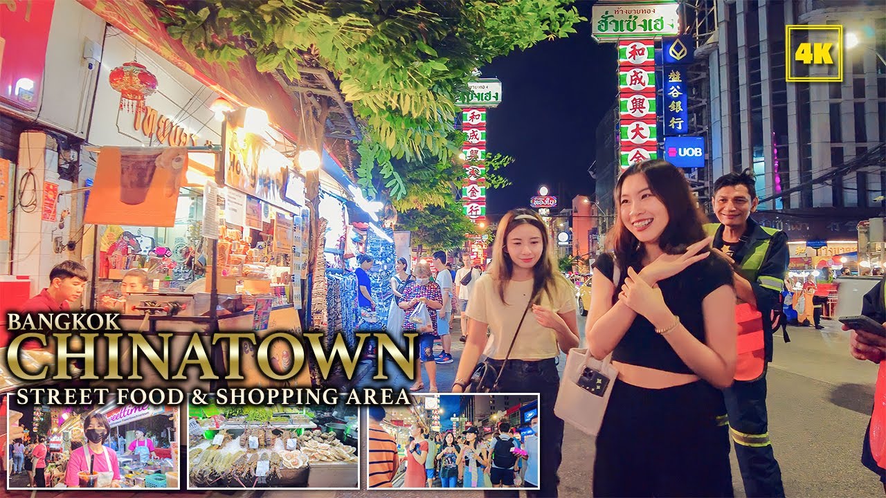 ENJOY! BANGKOK , CHINATOWN / Enjoy Street food & Shopping 😀 September 2023