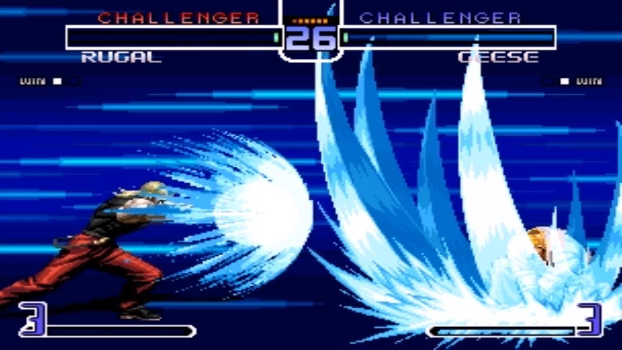 [TAS] Rugal VS Geese (KoF 2002 PS2 HACK ROM)