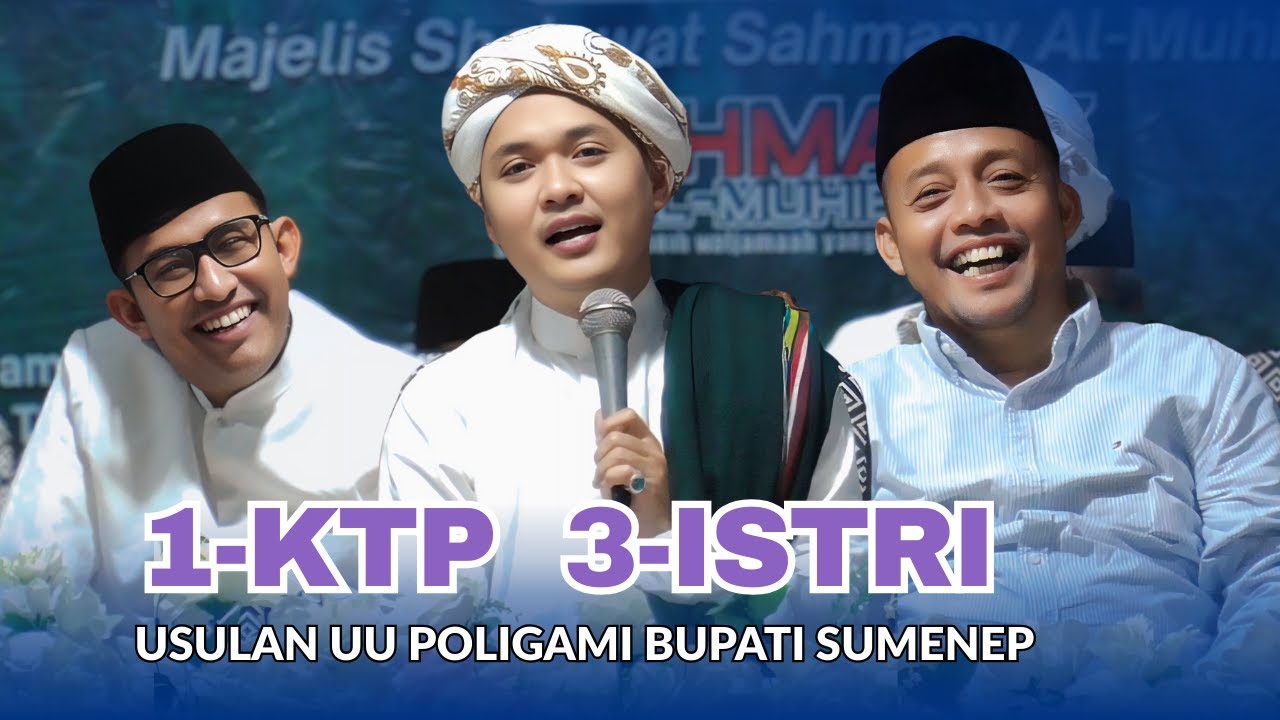 Viral..! KH.HAMID AMJAD Usul UU 1-KTP 3-ISTRI Kepada BUPATI SUMENEP