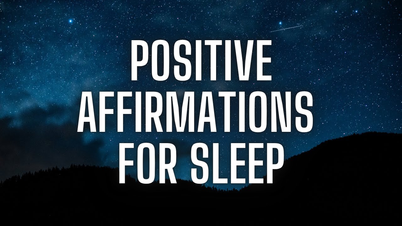 Sleep Inducer Meditation with Positive Affirmations to support Mental Health & Wellbeing, No Music