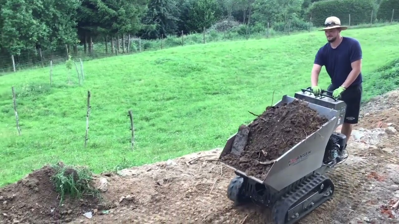 Malý Velký Silák :-) Dumper Jansen RD 600 - odvoz hlíny ze dvora