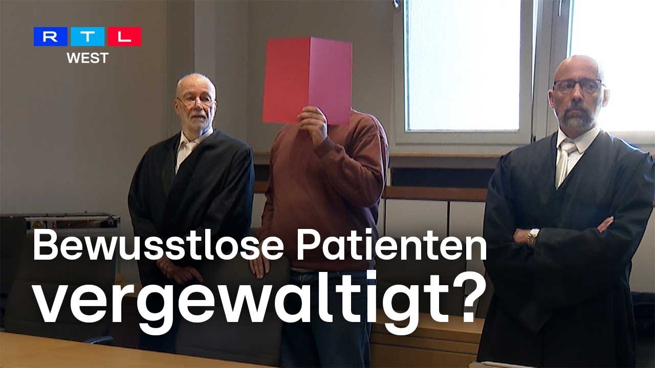 Bewusstlose Patienten vergewaltigt? Ex-Krankenpfleger (32) vor Gericht in Essen | RTL WEST