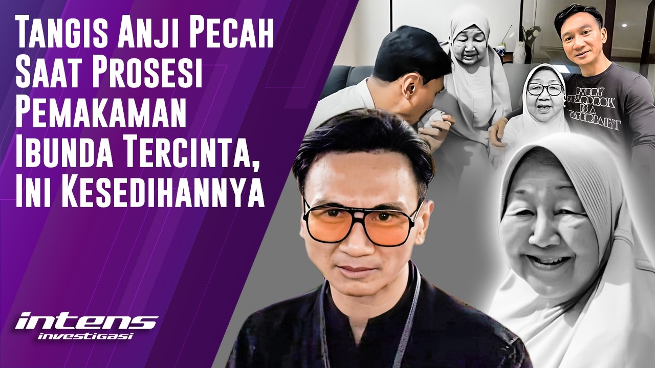 Tangis Anji Pecah Saat Prosesi Pemakaman Ibunda Tercinta | Intens Investigasi | Eps 6501