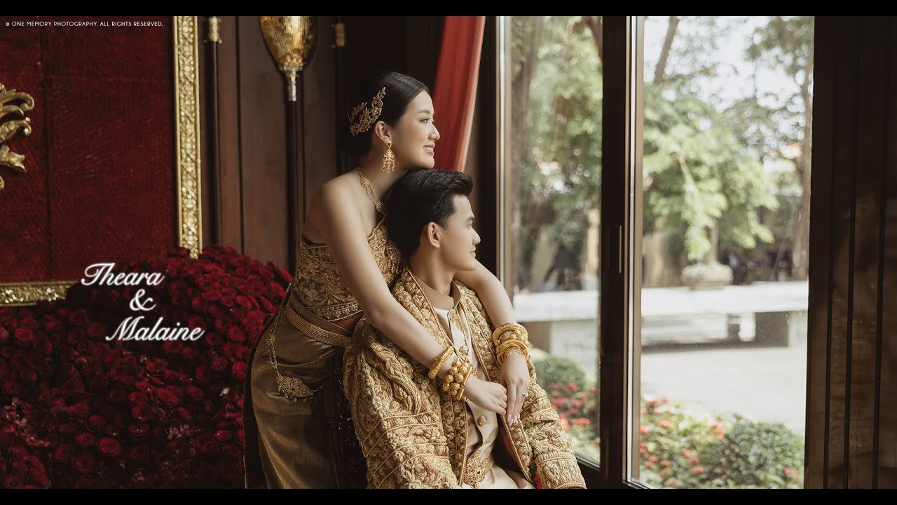Celebrated Beautiful Wedding's day of THEARA & MALAINE