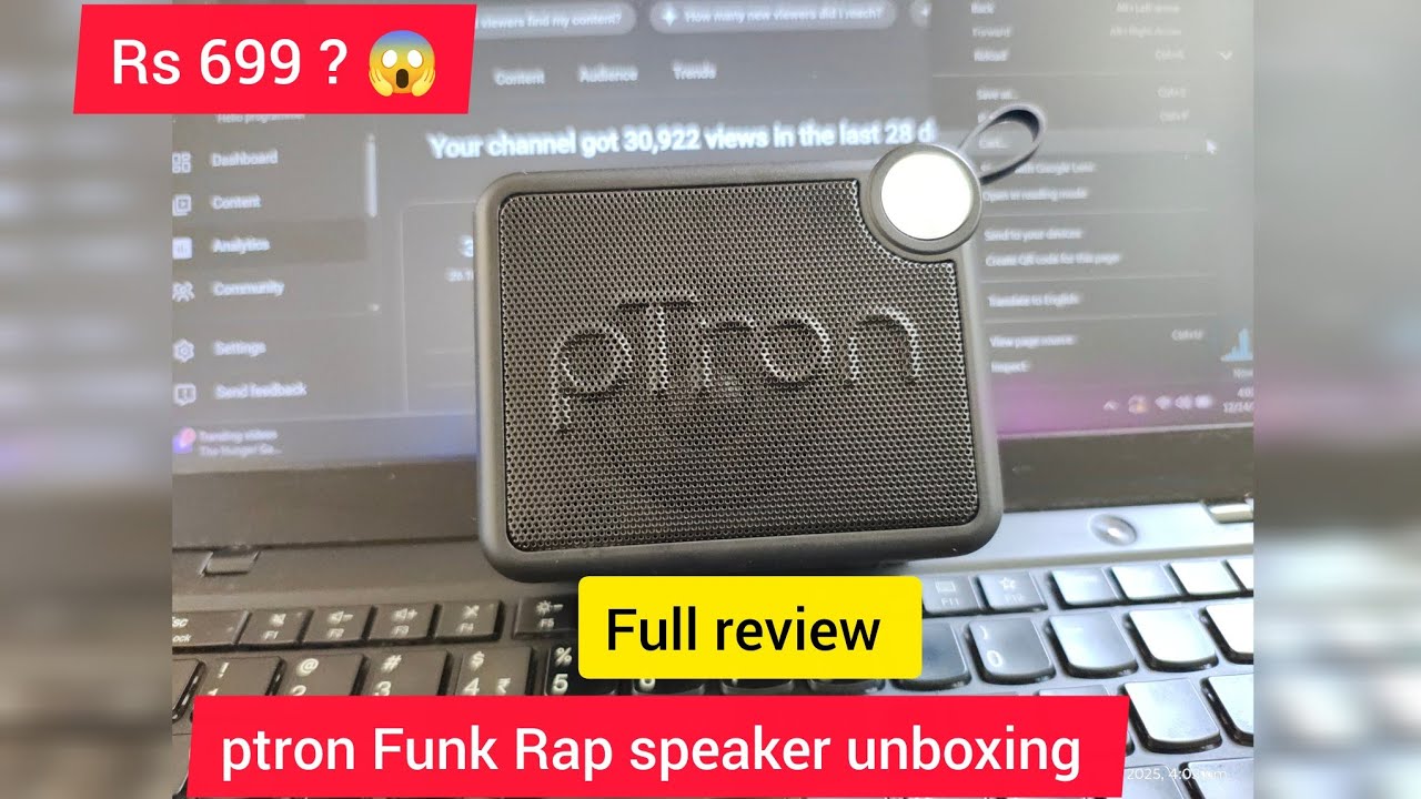 pTron Funk Rap 10W Mini Bluetooth Speaker Review 🔊 | Best Budget Speaker with Pristine Sound?