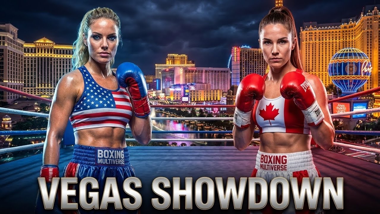Lux vs Nova — Outdoor Boxing Fight on the Las Vegas Strip | Cinematic Edition