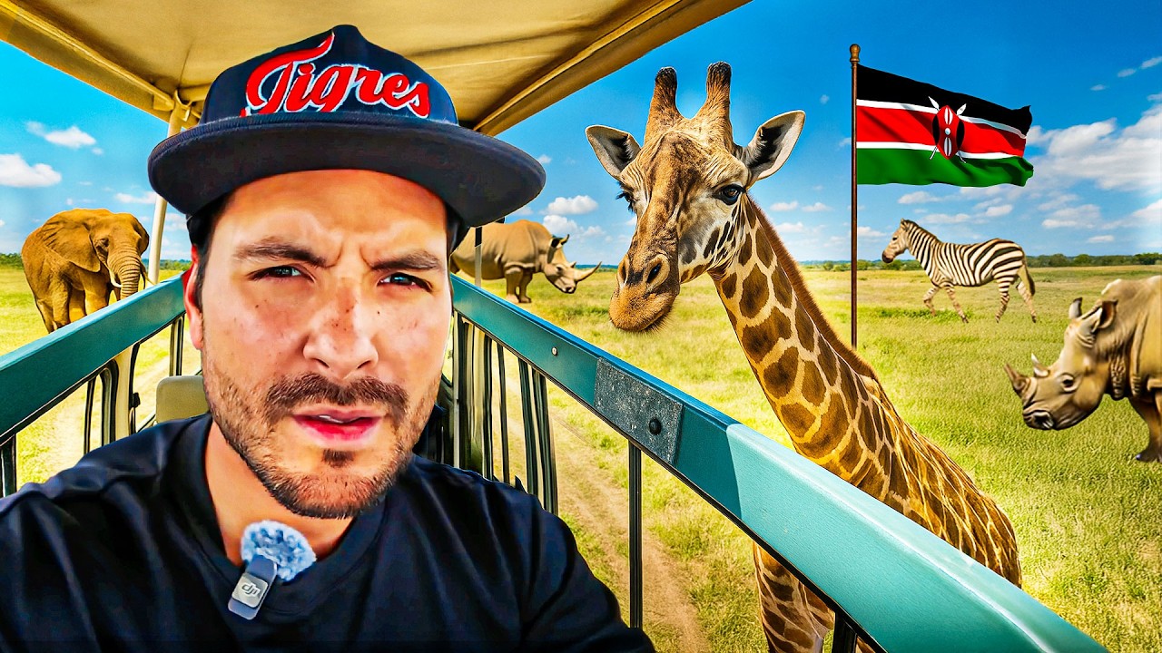 ESTO ME PASÓ en Mi PRIMER SAFARI en ÁFRICA - NAIROBI, KENYA 🐘🦁