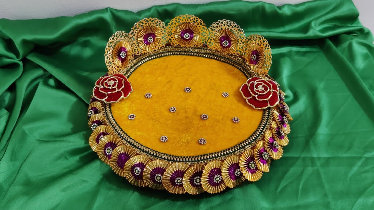 375. Gangaur Decoration Platter
