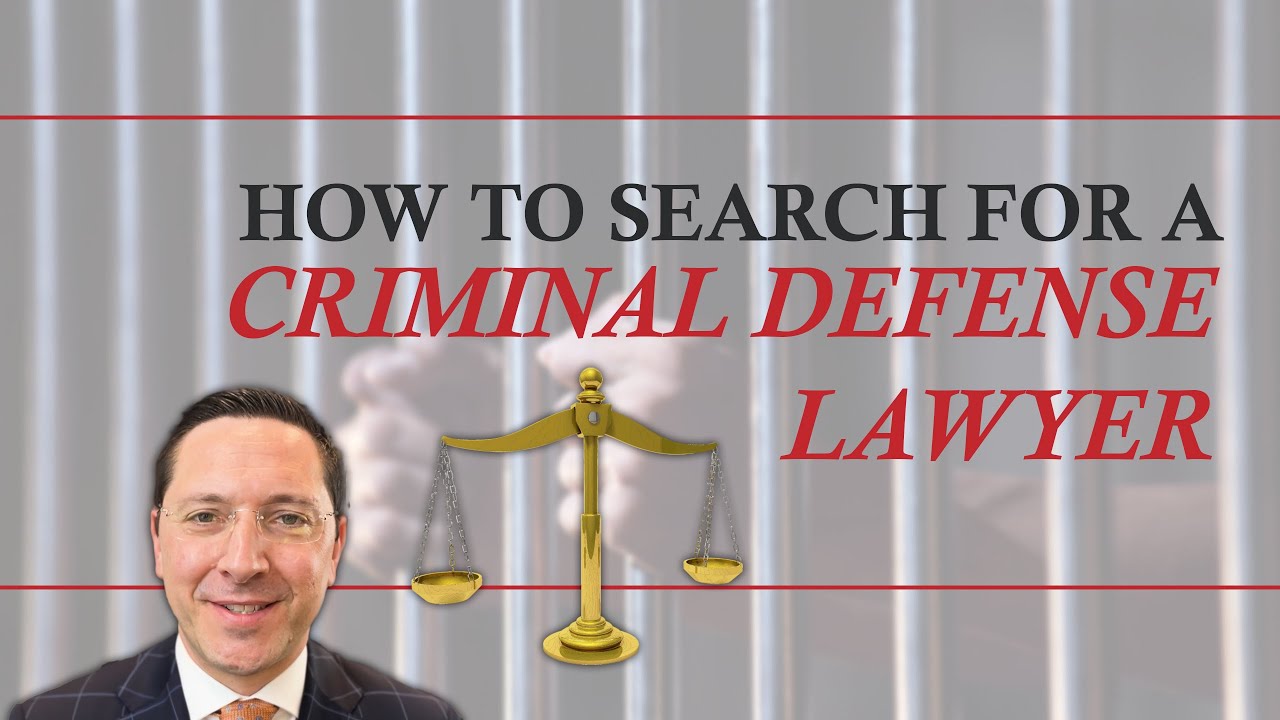 How To Find A New Jersey Criminal Defense Attorney