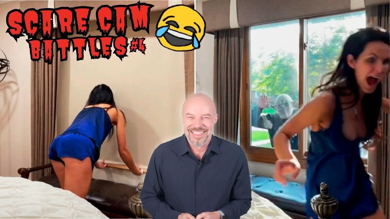 Camouflage Pranks vs Scare Cams with Masks || RoFL Battles #4