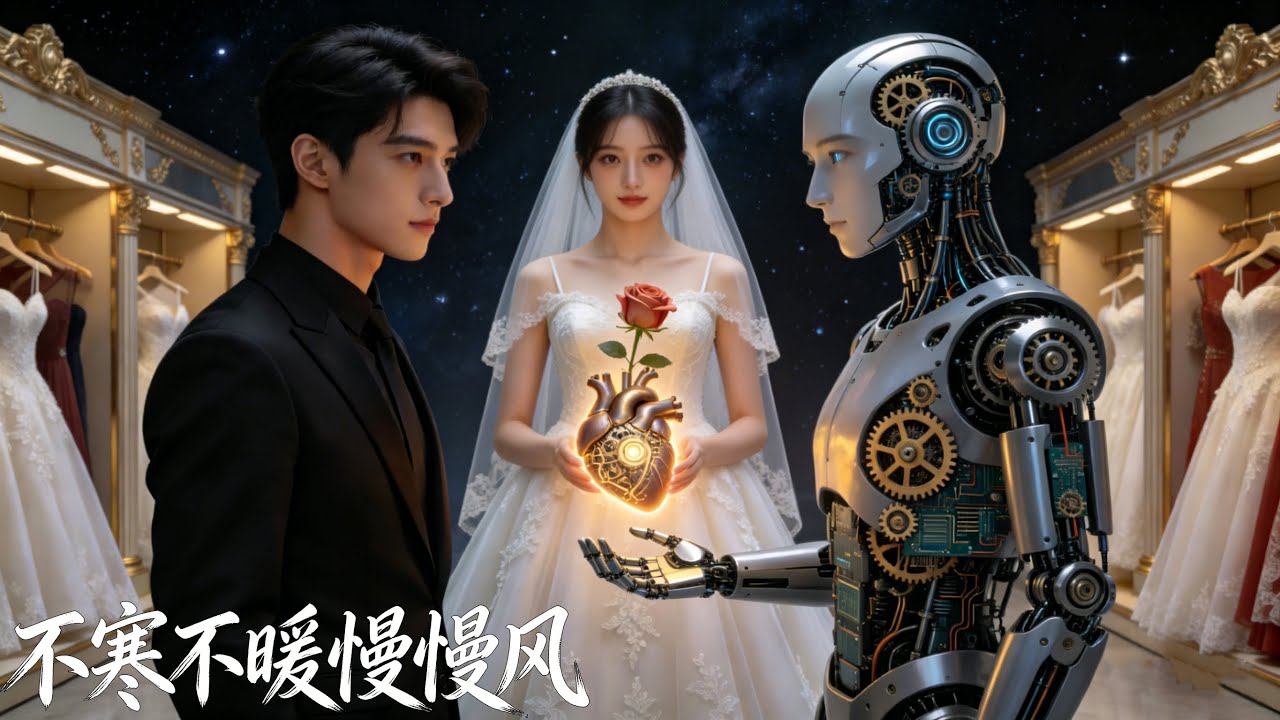 【FULL】恢復聽力的代價是聽見未婚妻在婚紗店與哥哥的喘息，男人轉身簽下絕密AI計劃，她散盡家財尋我時，只收到我研發的機械人用她聲音說：您已被永久刪除。#短劇 #drama