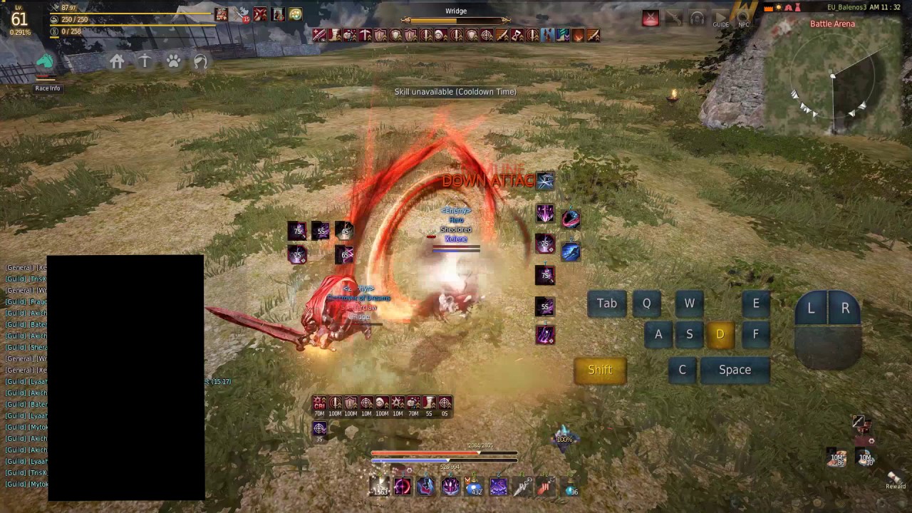 [EU vs NA] Dark Knight vs Warrior BDO PvP - Eiene vs Trey