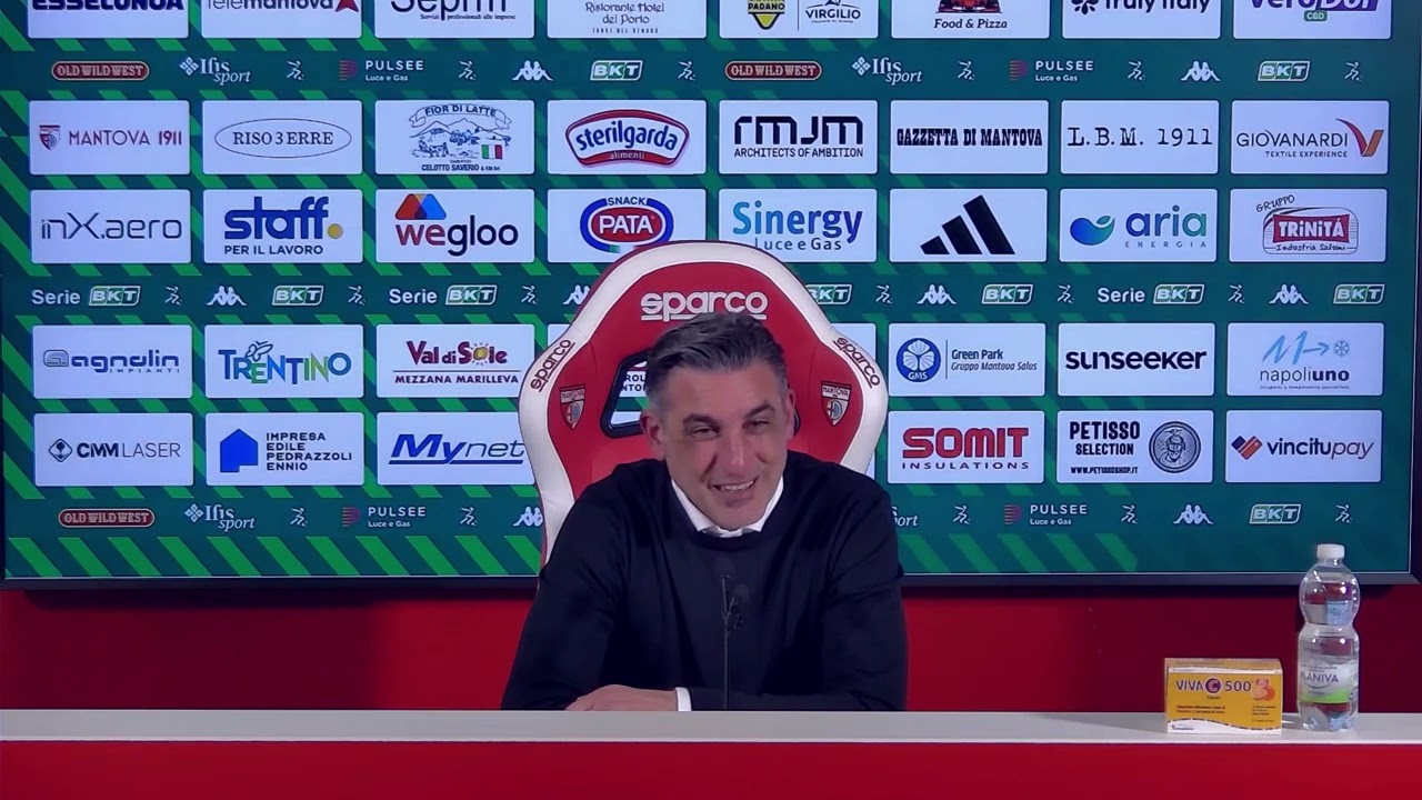Serie B 25/26 - 21^ - MANTOVA 2 🆚 VENEZIA 5 - Conferenza stampa post-partita #serieb