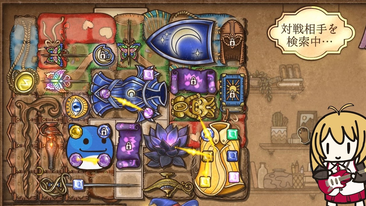 【BackPack Battles】ポポ様と宝石の相性は効果が抜群だ