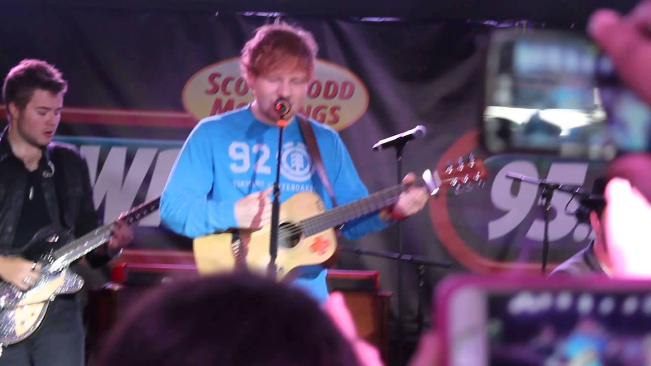 Ed Sheeran and Gavin DeGraw (I don't wanna be/A team)