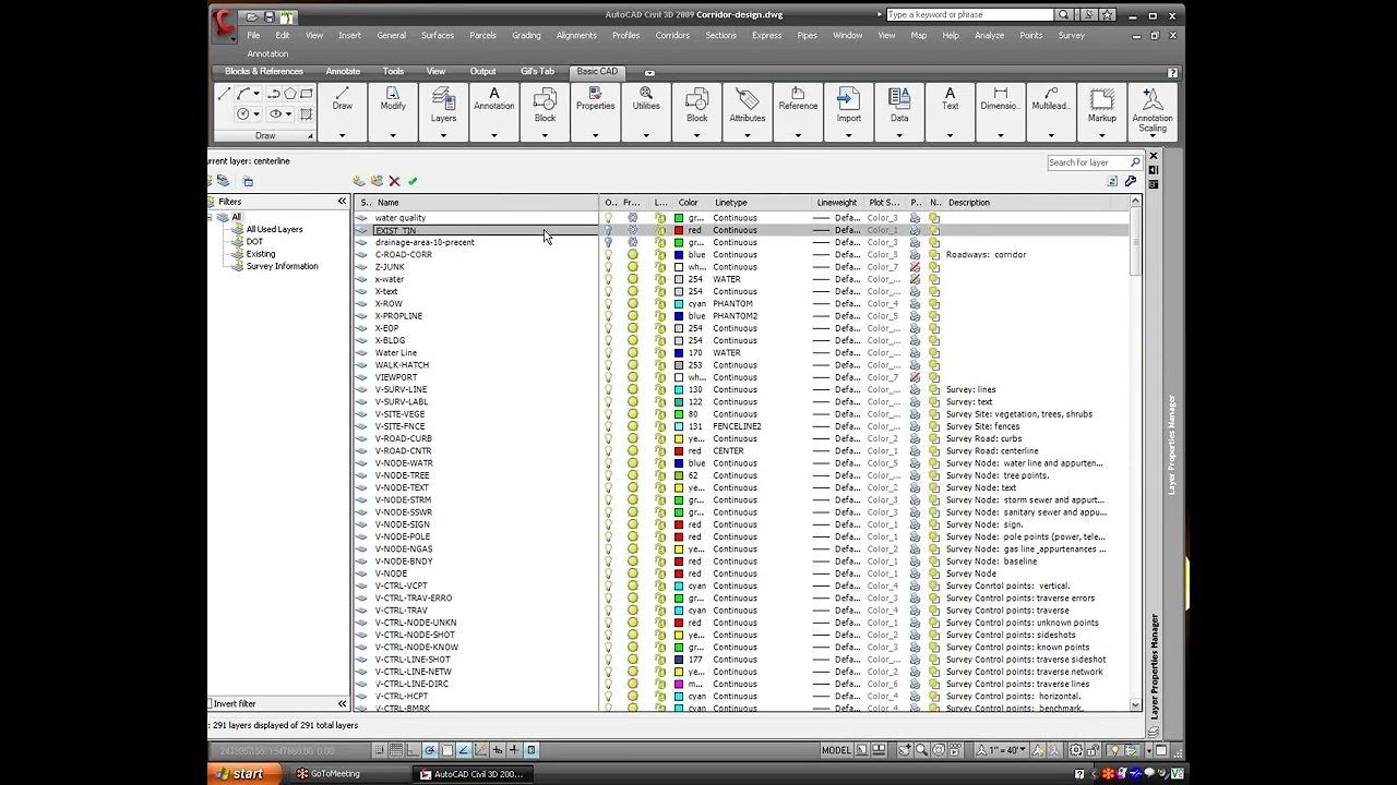 FlashBack Video - Civil 3D 2009 - Corridor Modeling Part 1