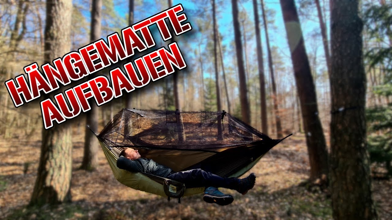 Amazonas Hängematte | Moskito Traveller Thermo | Bushcraft | Outdoor