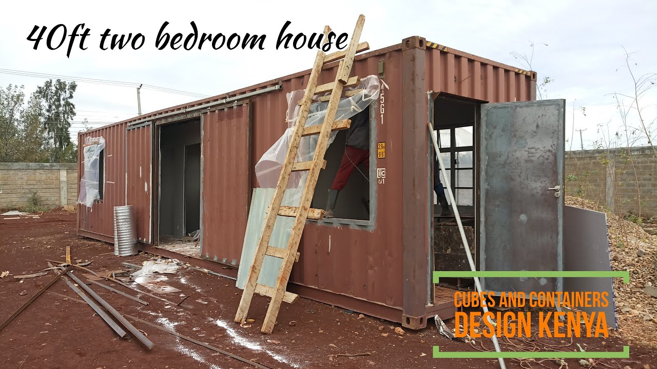 Gem-Luo | Shipping container House | Two bedroom | 1x40ft Part 1
