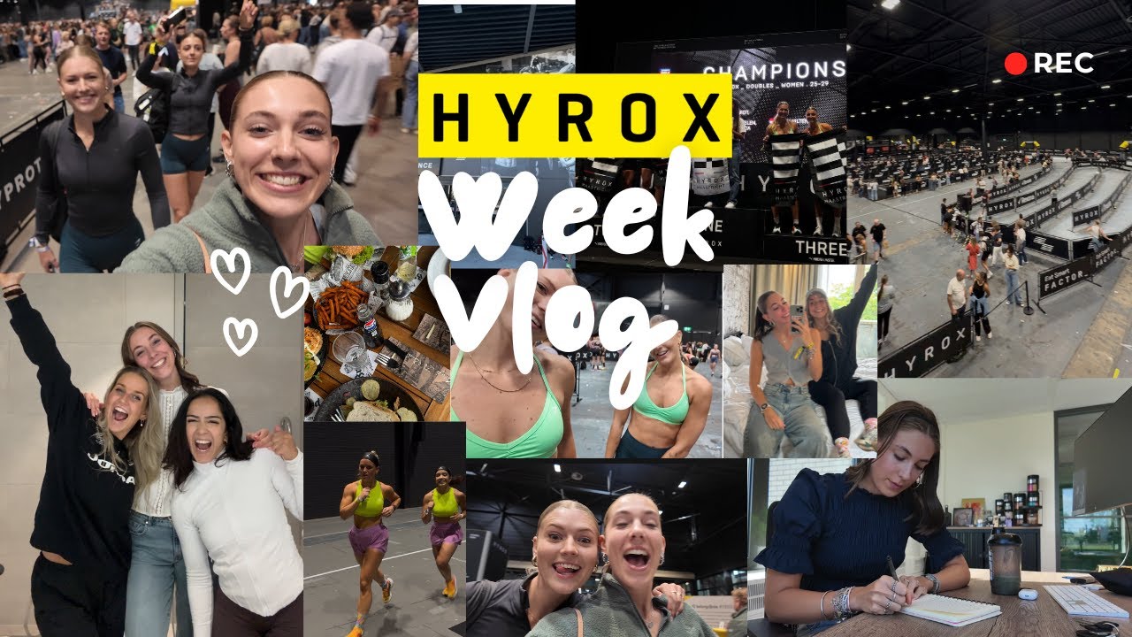 WEEKVLOG #8: HYROX weekend 🏃🏼‍♀️& kantoordagen 👩🏼‍💻🫶🏻