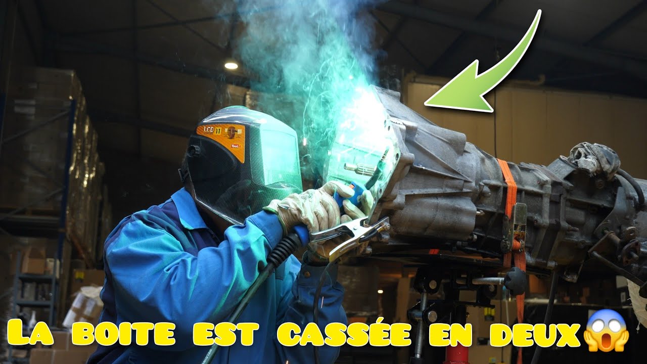 Réparation Extrême: Soudure d'une Boîte de Vitesse Cassée sur Jeep Cherokee XJ😱Épisode final💯