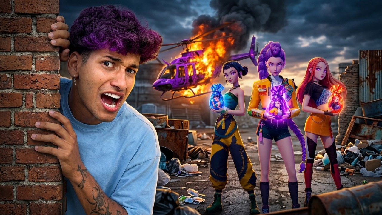 ENCONTREI OS OVOS DE P&Aacute;SCOA DAS GUERREIRAS DO K-POP NO MEIO DO LIXO!