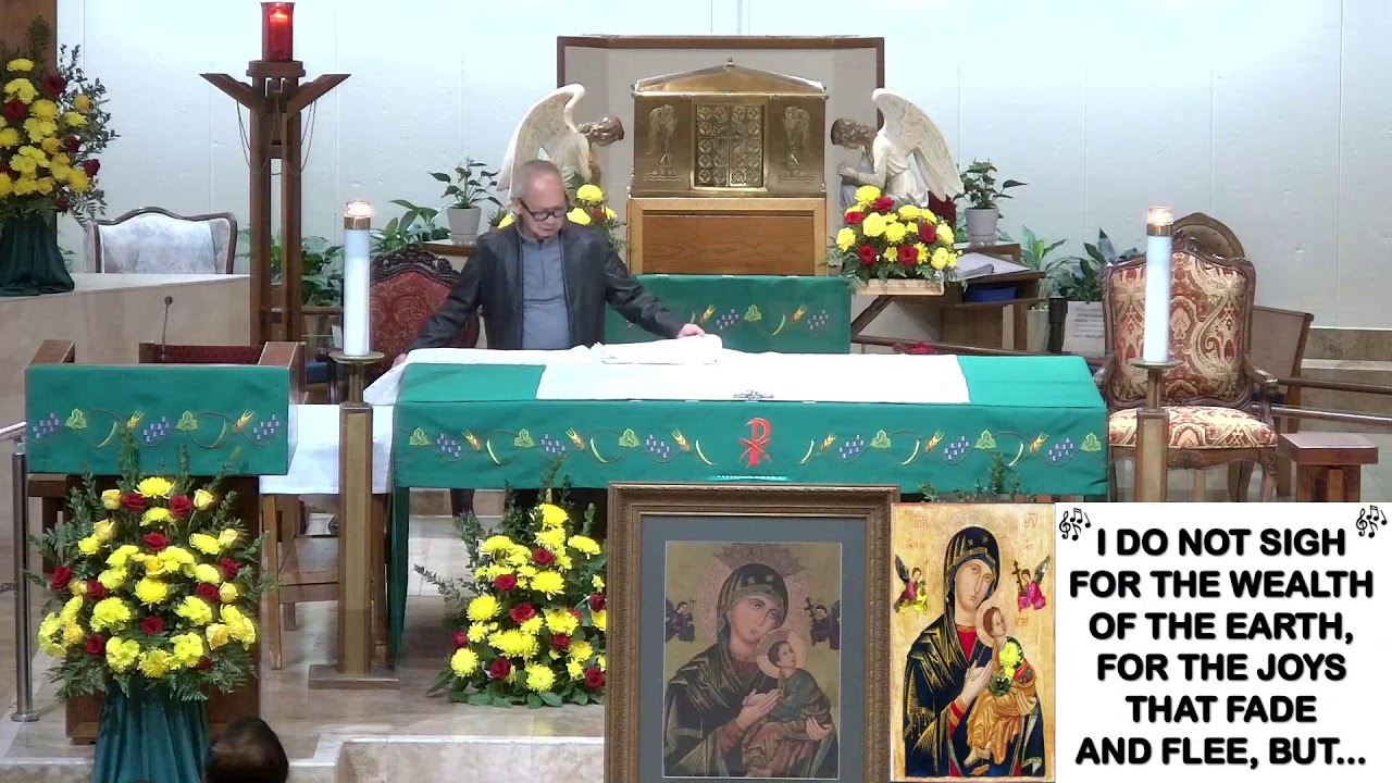 01/28/26: 7PM Mass & Novena to Our Mother of Perpetual Help