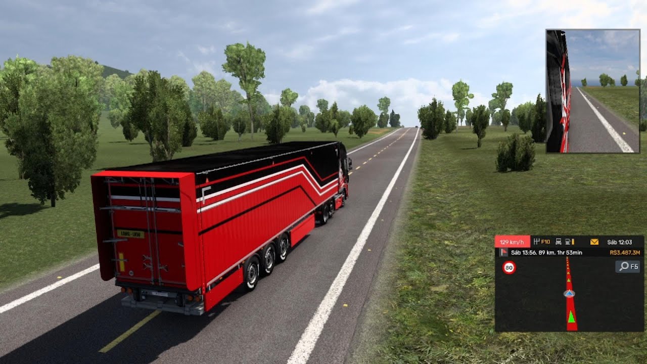 ETS 2 - Mapa Clube Rotas Viagem #2 : Boa Vista (RR) - Careiro (AM)