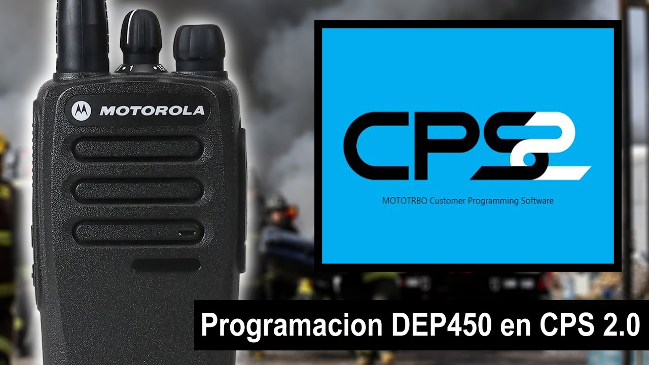 RADIO MOTOROLA DEP450   Programación en CPS 2.0   Bien Explicado   Full HD   💎Parte 3