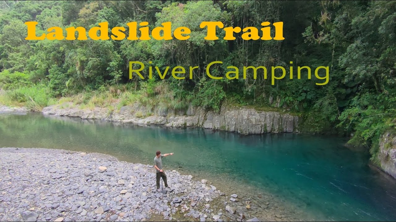 Hiking a Landslide Devastated Trail | Solo Wild Camping & River Tracing