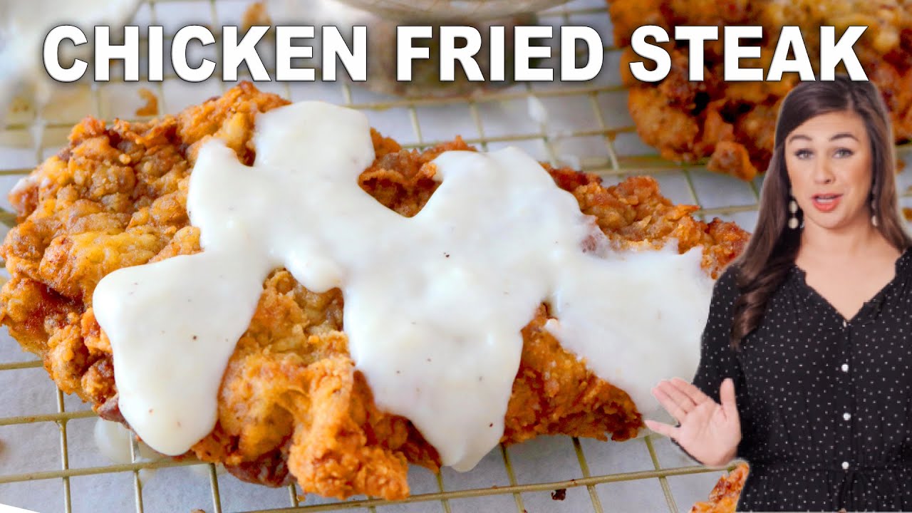 Crispy, Crunchy Chicken Fried Steak | Super Tender and Delicious!
