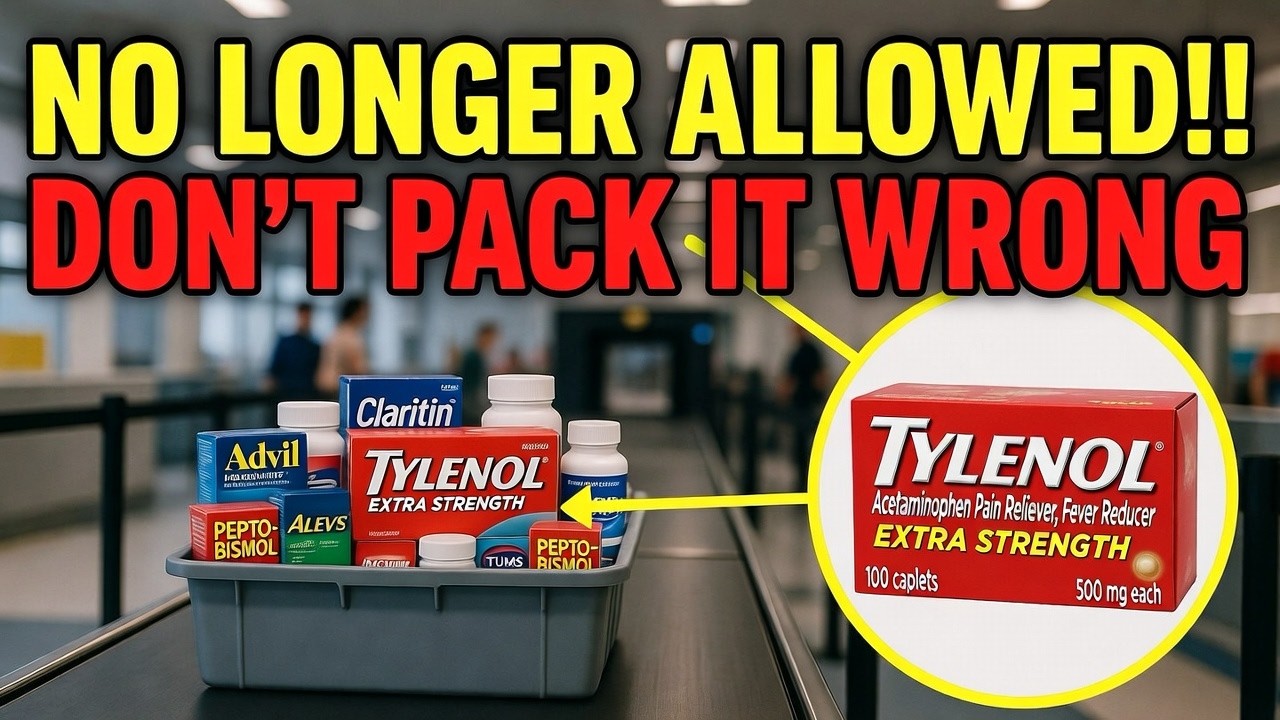&ldquo;TSA Will Confiscate These 10 Medications in 2026 (Most Travelers Don&rsquo;t Know)&rdquo;