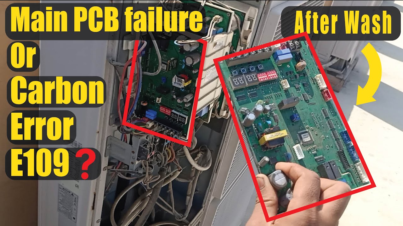 Samsung Air Conditioner Error E109 4 ton Floor Standing Problem Solved