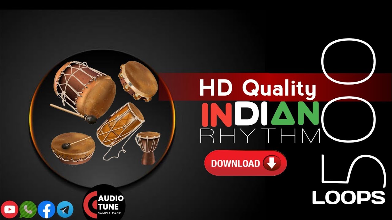 HD QUALITY INDIAN RHYTHM 500 LOOPS