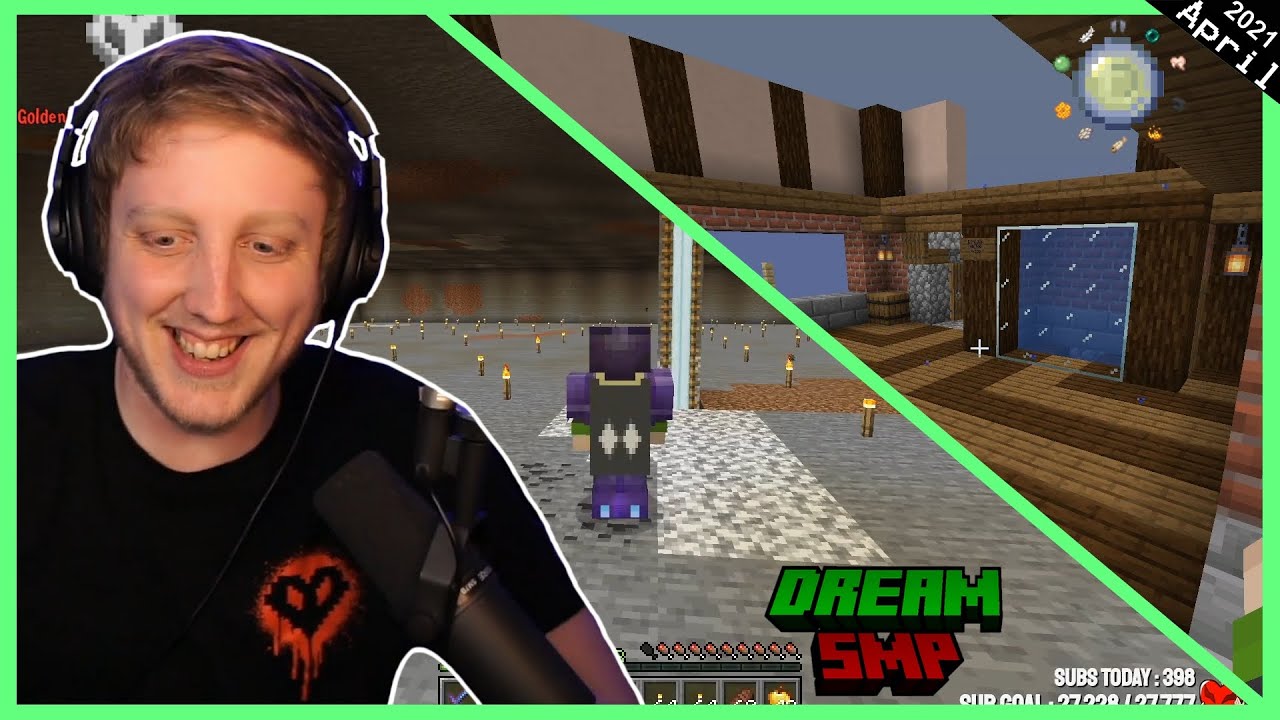 Dream SMP & Origins SMP Season 1 - Philza VOD - Streamed on April 1 2021