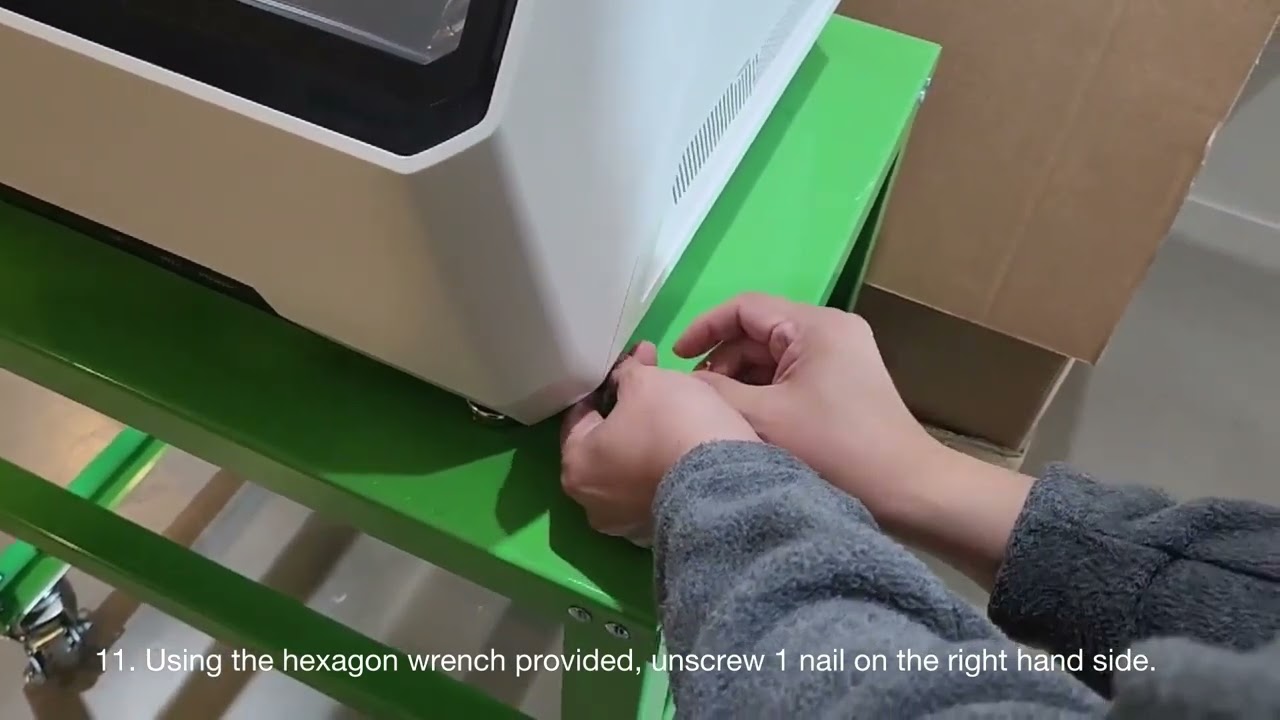 How to unlock & install the Tooltip INE-200, Edger.