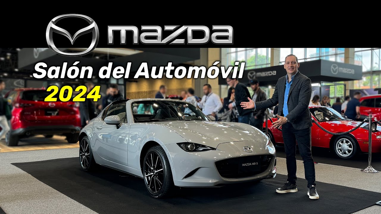 Mazda en el Salón del Automóvil 2024, lanzamientos, novedades y más... (4K)