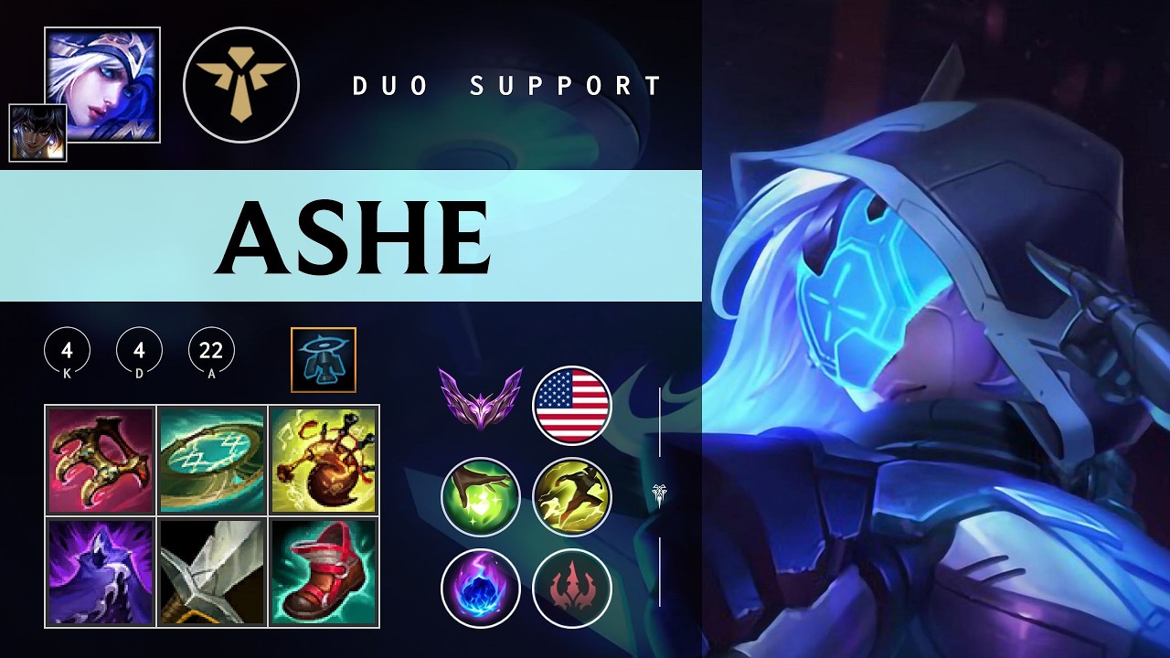 Ashe Support vs Taric - NA Master Patch 26.03