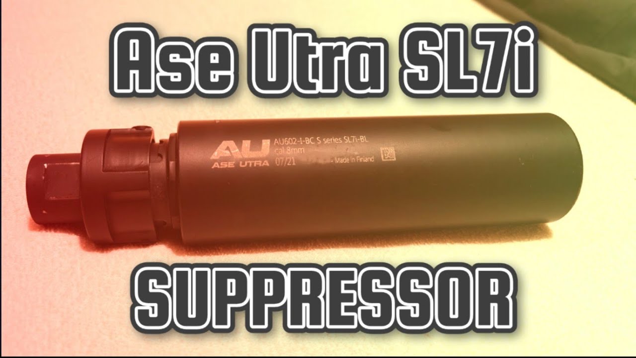 Ase Utra SL7i suppressor - 30-06 (bore lock model)