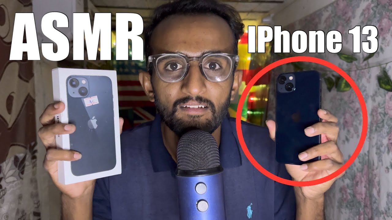 ASMR Unboxing IPhone 13