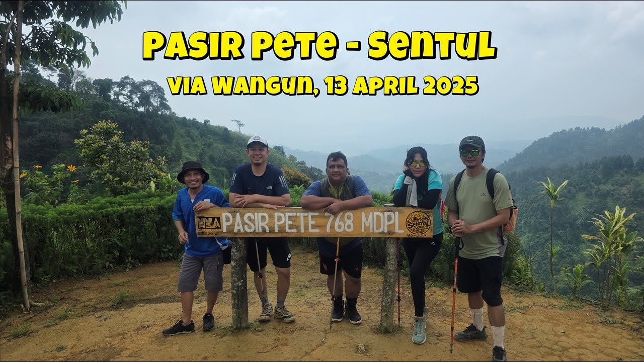 Pasir Pete - Sentul Bogor, Tracking ala MiniaturTorean Rinjani