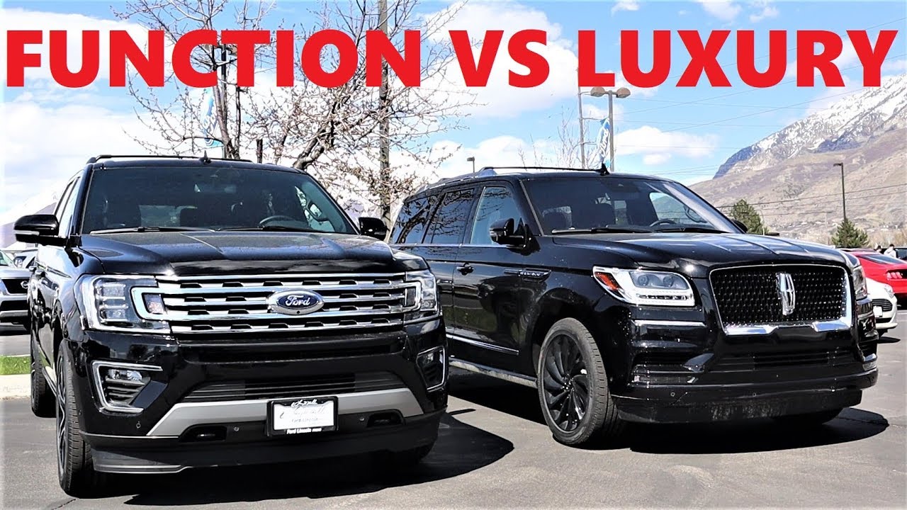 2020 Lincoln Navigator Vs 2020 Ford Expedition: Is The Navigator Worth $20,000 More???