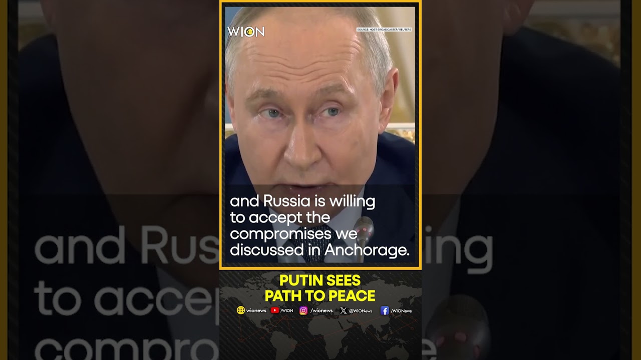 Putin Says Russia Is Ready to Make Some Compromises for Ukraine Peace Deal | WION Shorts