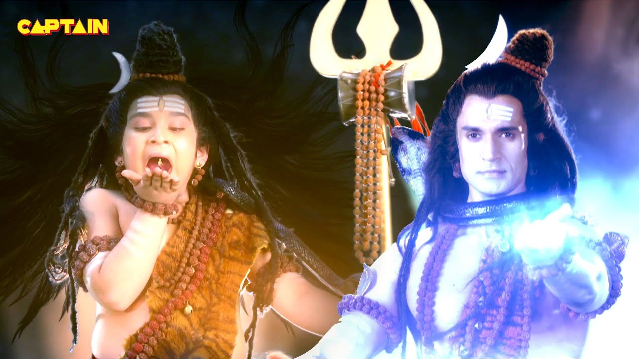 महादेव ने आकर हनुमान जी के कालेश्वर रूप को कालदेव को निगलने से रोका || महाबली हनुमान || भाग. 268