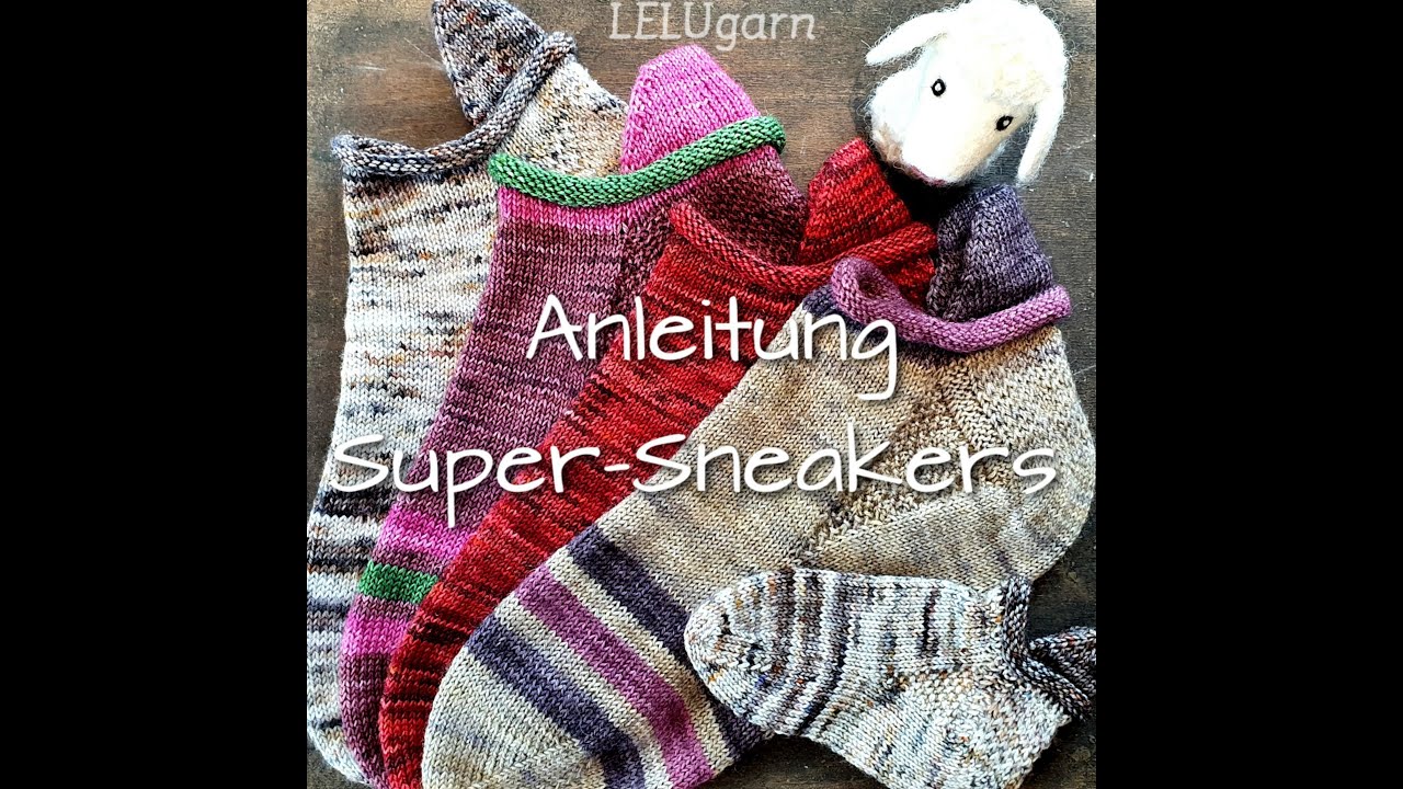 Super Sneakers Anleitung von LELUgarn