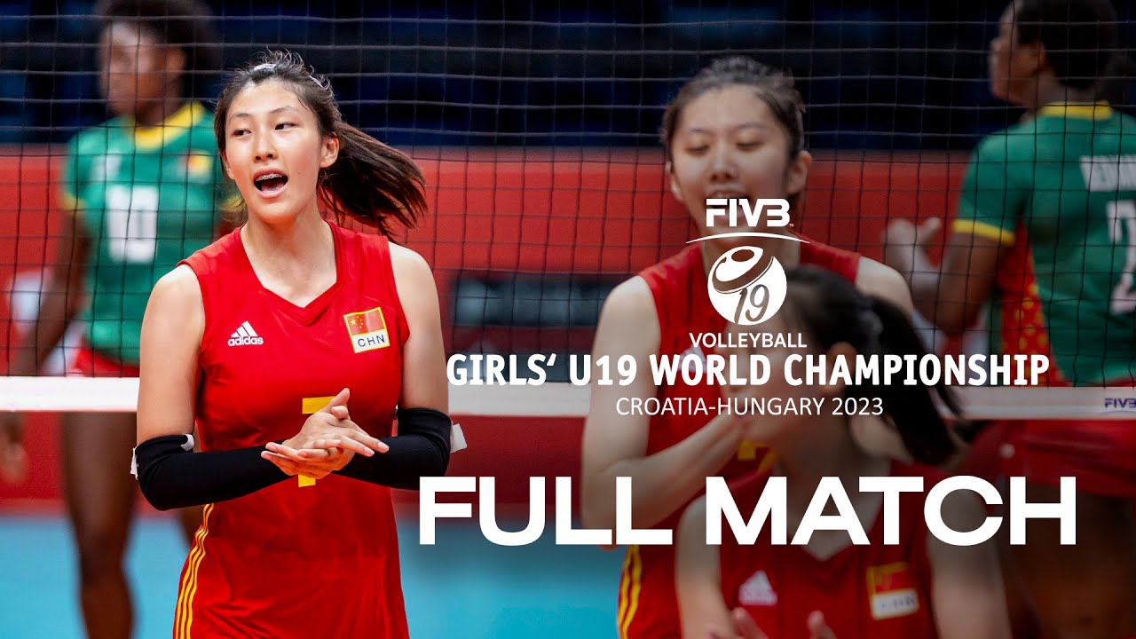 CHN🇨🇳 vs. THA🇹🇭 -  Full Match | Girls' U19 World Championship | Playoffs