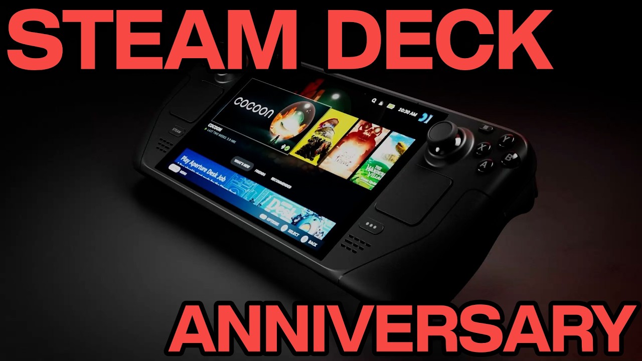 Славная 4-я годовщина Steam Deck!