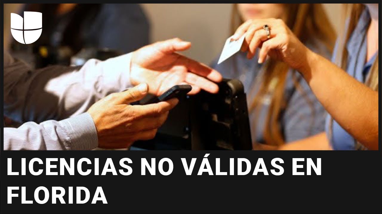 Las licencias de conducir emitidas a indocumentados en estos estados ya no ser&aacute;n v&aacute;lidas en Florida