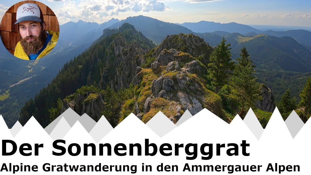 Leicht ausgesetzte und spektakuläre Grat-Tour in den Ammergauer Alpen | T4 und II (UIAA)
