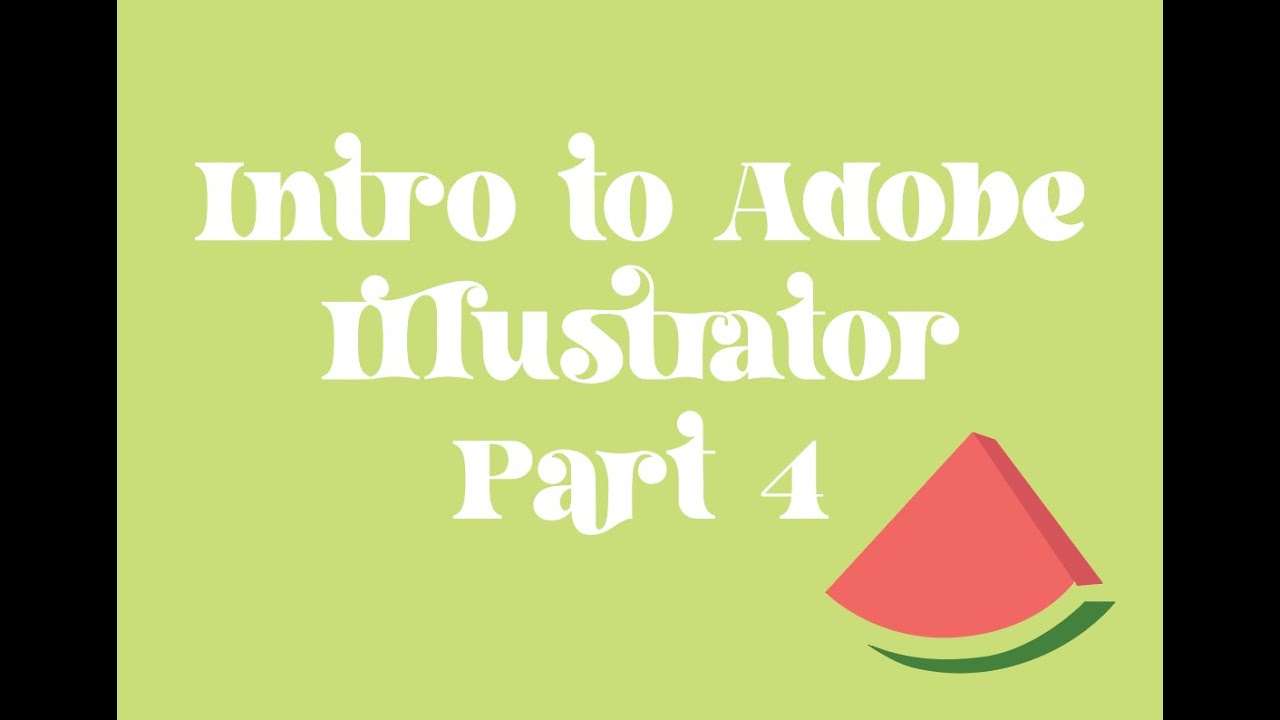 Illustrator Worksheet Part 4